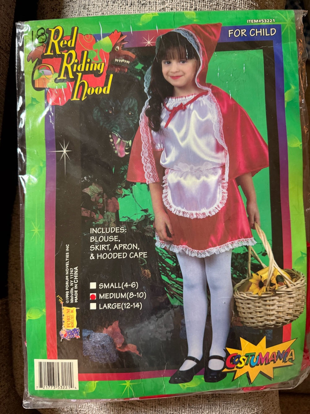 Little Red Riding Hood Kids Costume - Halloween